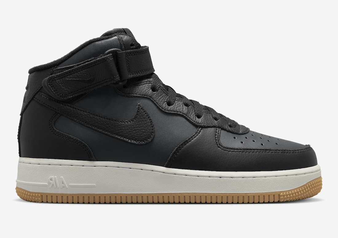 Nike Air Force 1 Mid "Black Gum"