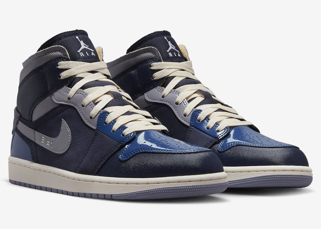 Air Jordan 1 Mid SE Craft "Obsidian"