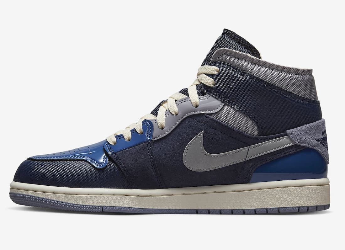 Air Jordan 1 Mid SE Craft "Obsidian"