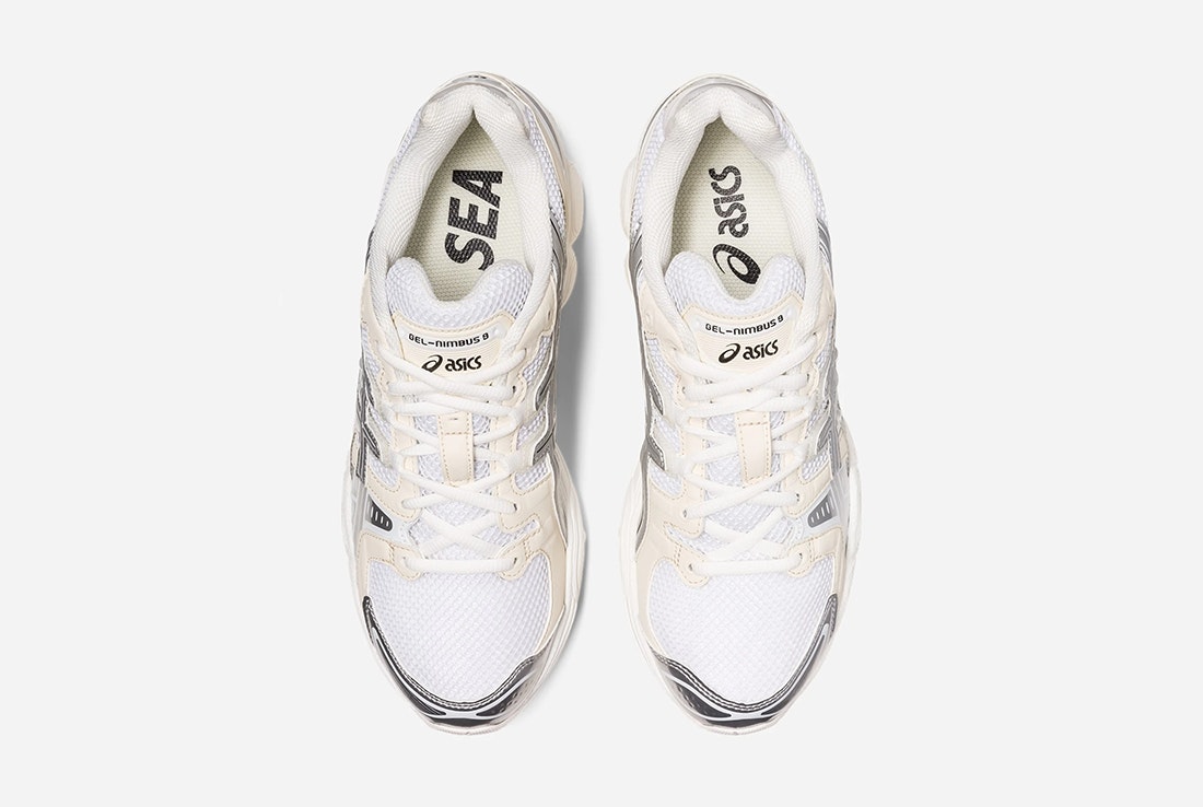 WIND AND SEA x Asics Gel-Nimbus 9 "Pure Silver"