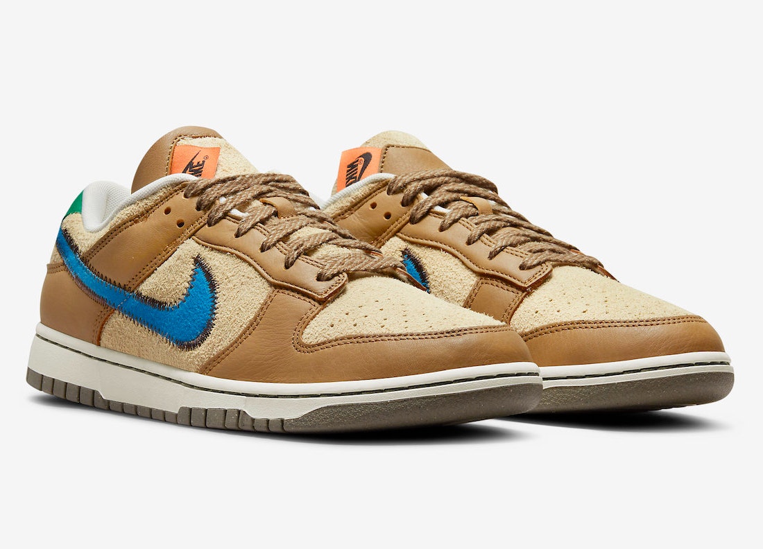 size? x Nike Dunk Low "Dark Driftwood"