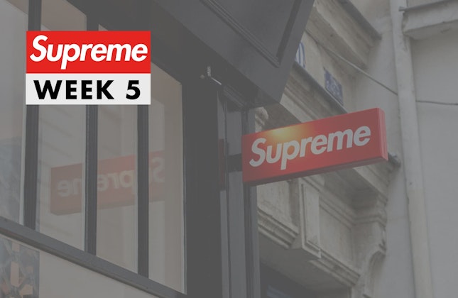 Supreme - Fall/Winter 2022 Drop: Week 5 Supreme - Fall/Winter 2022 Drop: Week 5