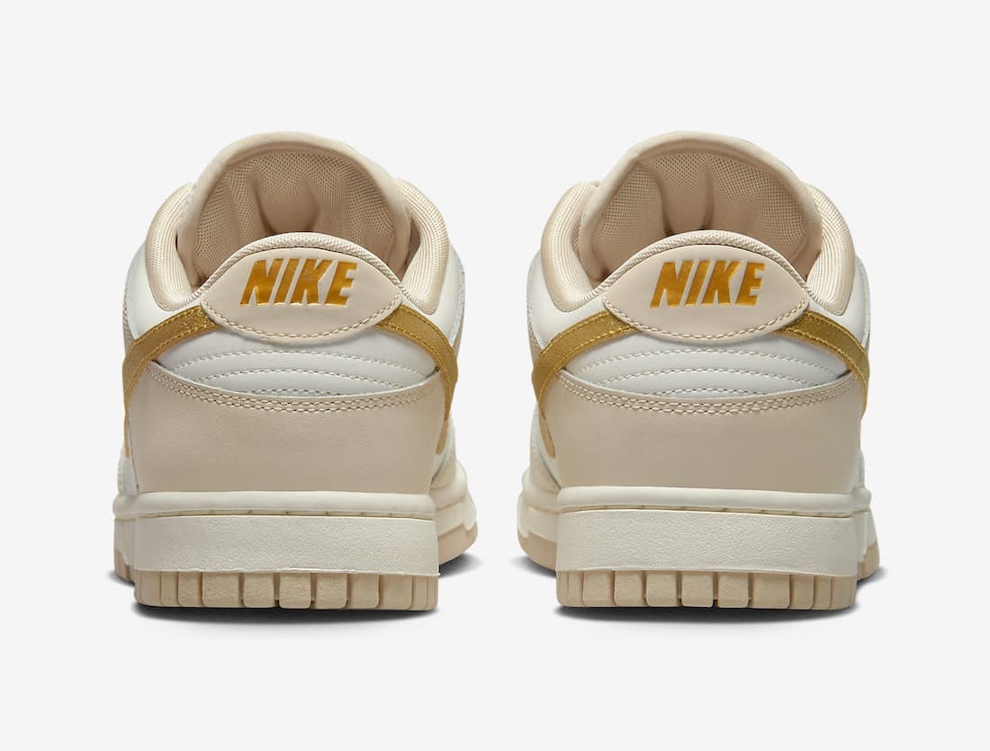 Nike Dunk Low "Gold Swoosh"