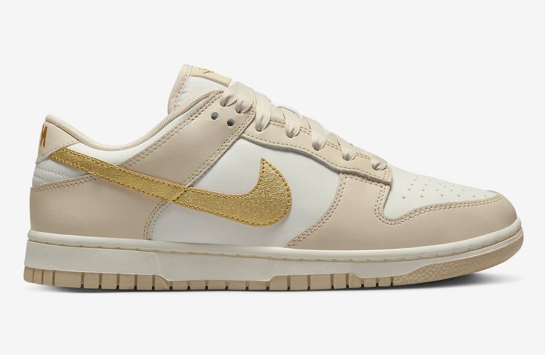 Nike Dunk Low "Gold Swoosh"