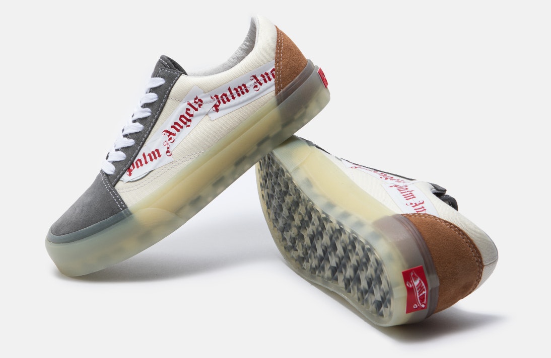 Palm Angels x Vans Vault Old Skool VLT LX Pewter kaufen VN0A4BVF78M HEAT MVMNT
