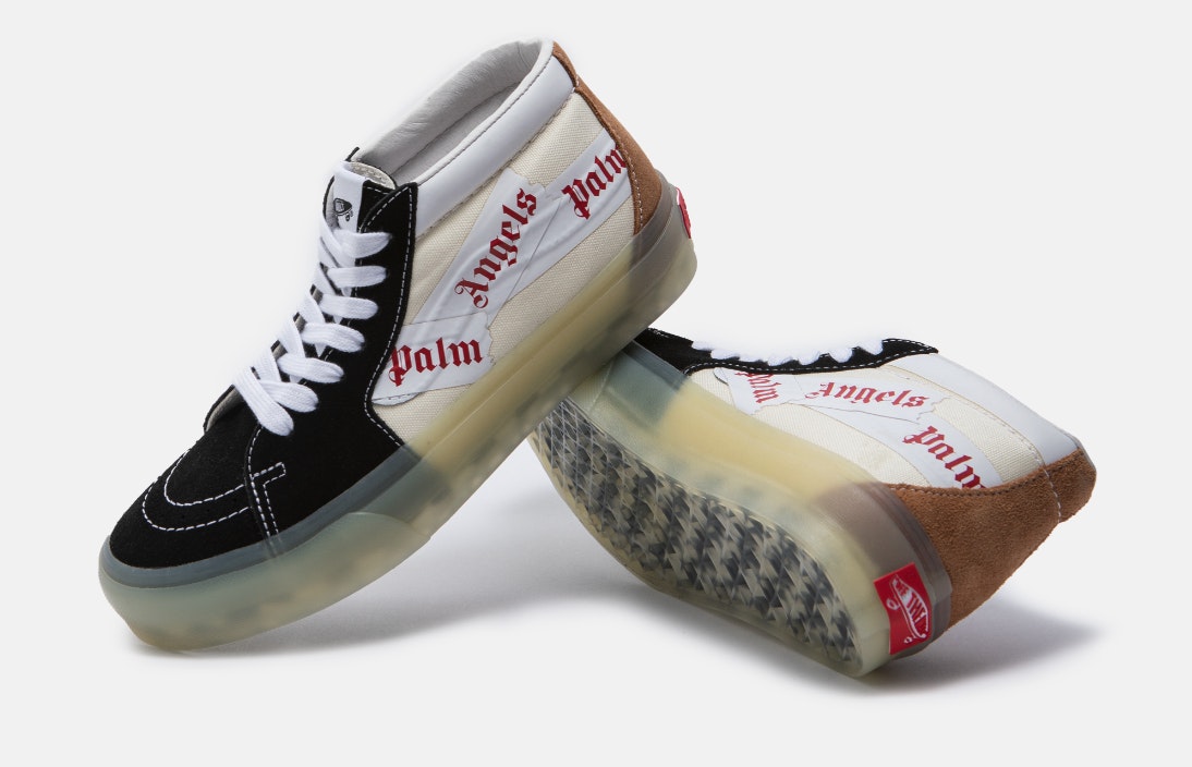 Palm Angels x Vans Vault Sk8-Mid VLT LX "Chipmunk"