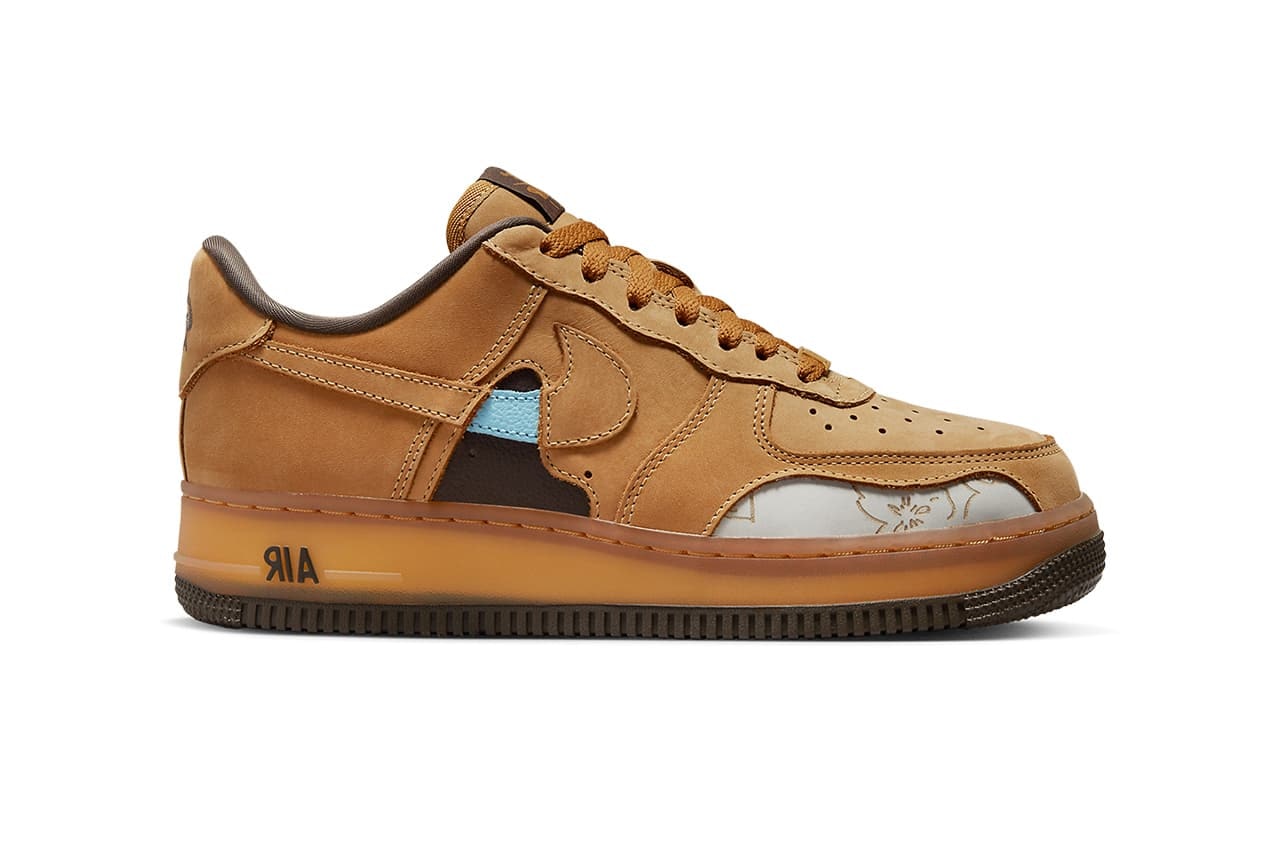 Nike Air Force 1 Low "Cut-Out Wheat Mocha"