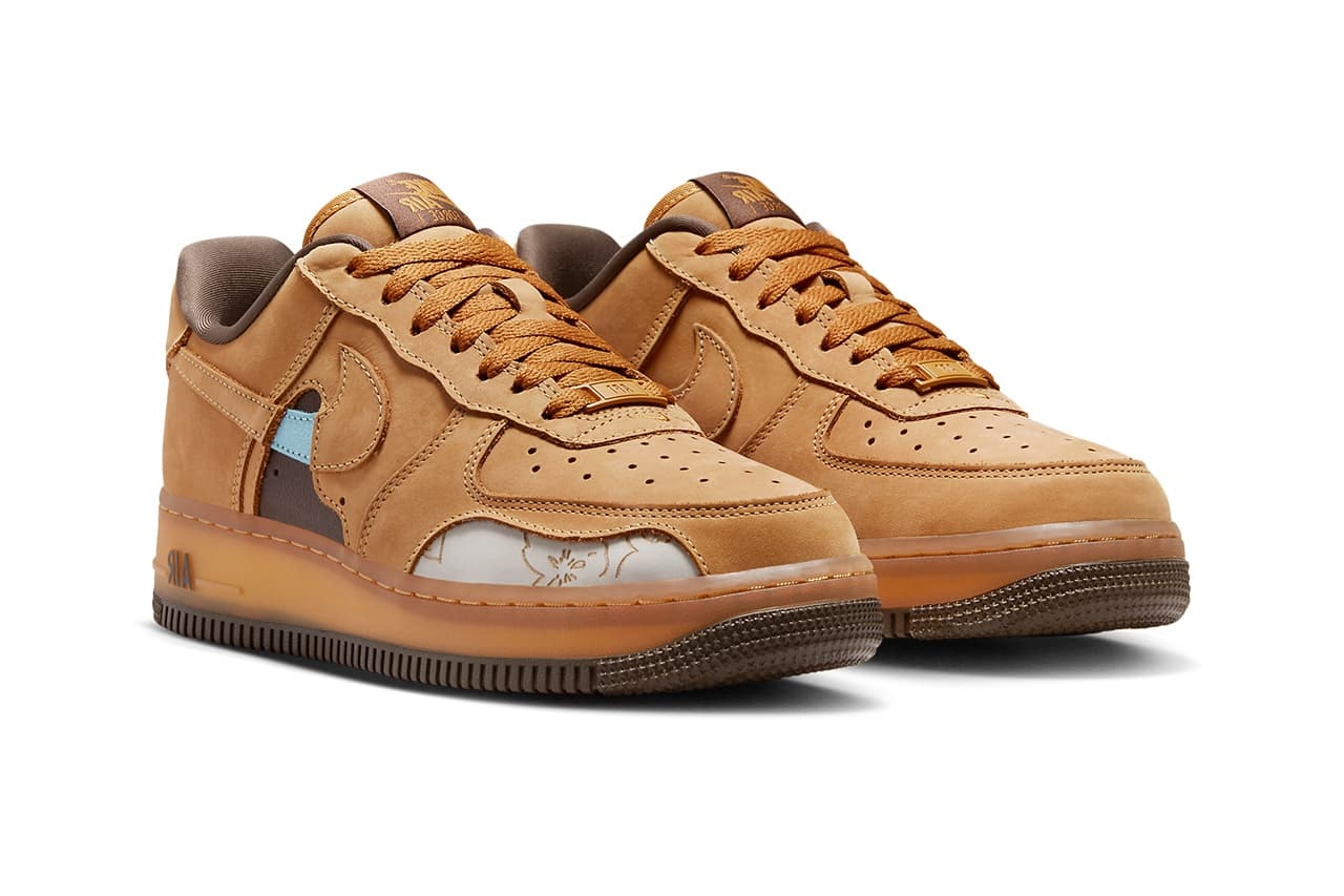 Nike Air Force 1 Low "Cut-Out Wheat Mocha"