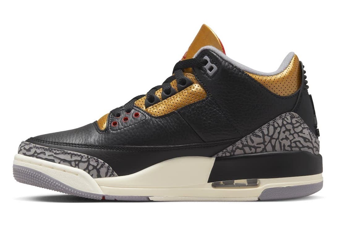 Air Jordan 3 "Black Gold"