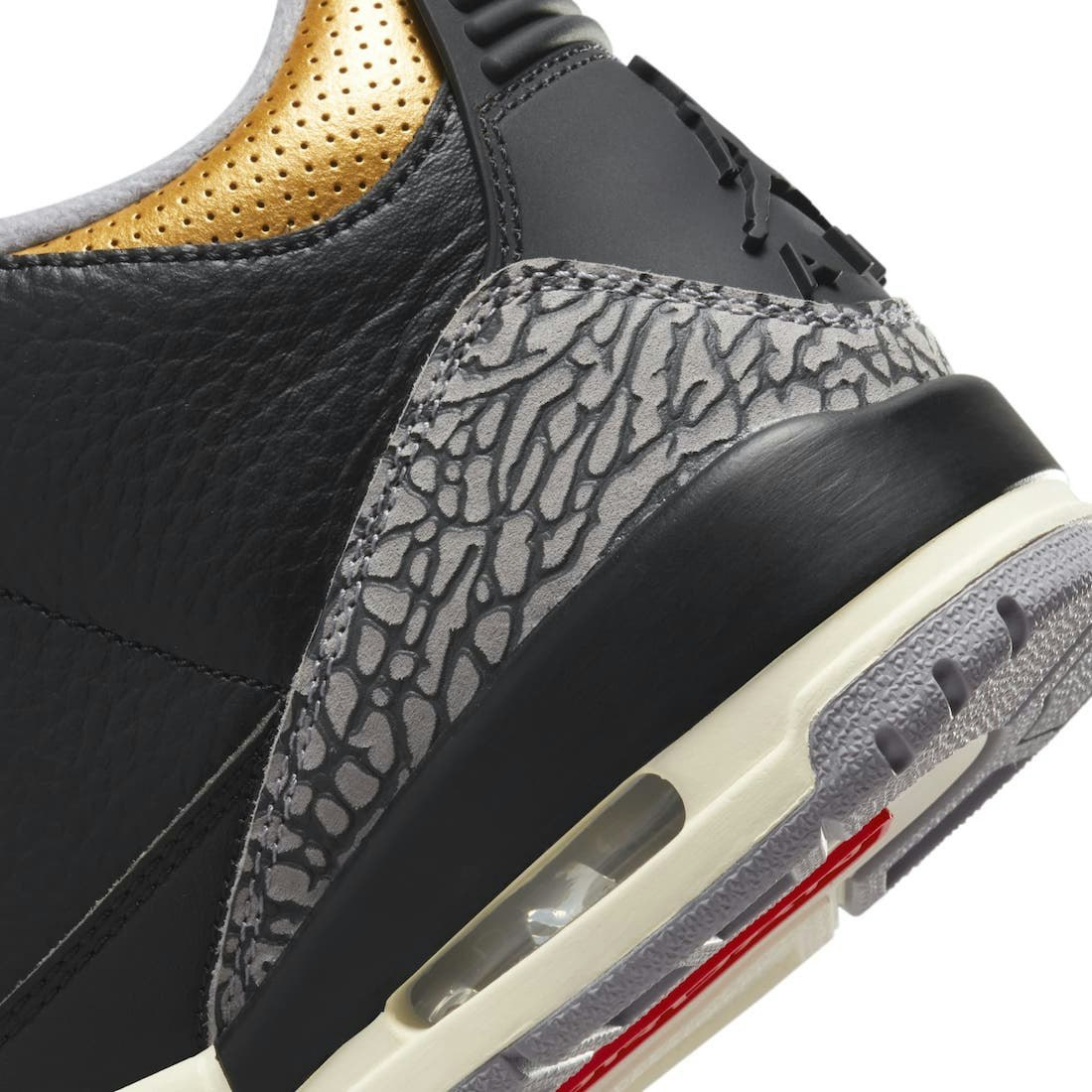 Air Jordan 3 "Black Gold"