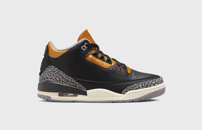 Air Jordan 3 "Black Gold"