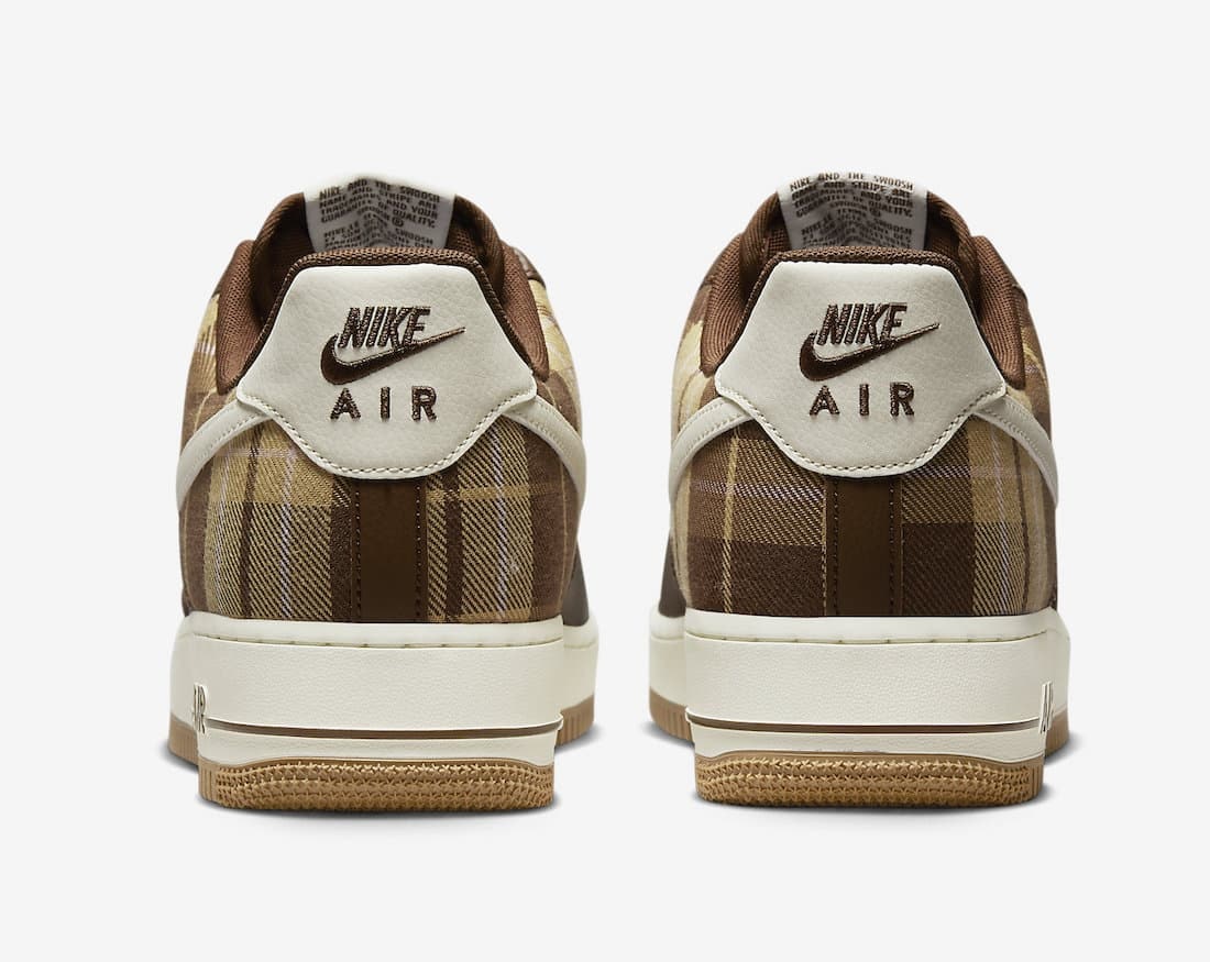 Nike Air Force 1 Low "Brown Plaid"