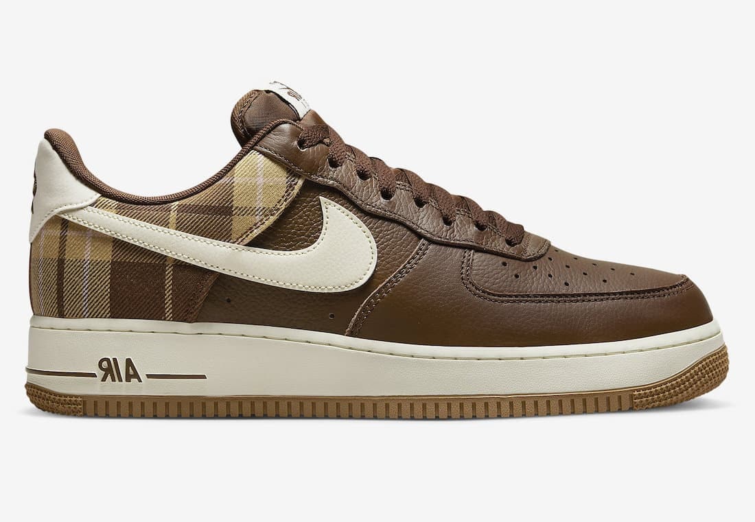 Nike Air Force 1 Low "Brown Plaid"