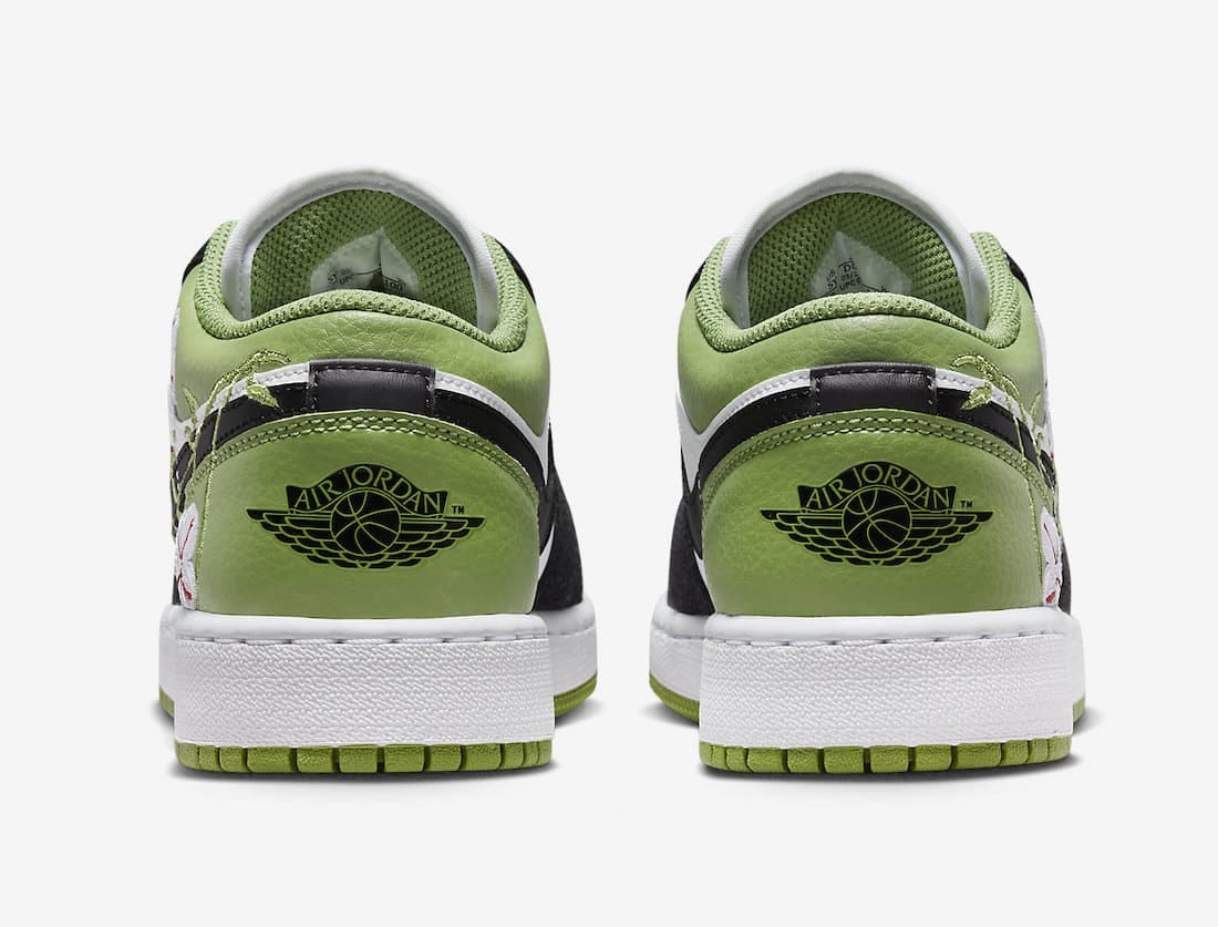 Air Jordan 1 Low GS "Green Lavender Mist"