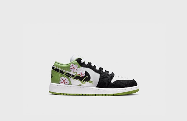 Air Jordan 1 Low GS "Green Lavender Mist"