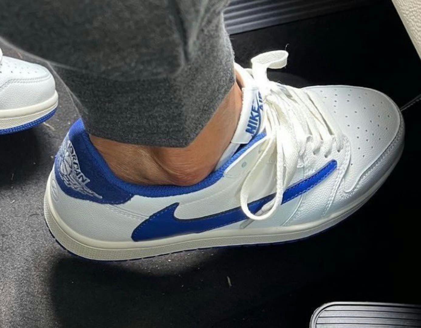 Fragment Design x Travis Scott x Air Jordan 1 Low