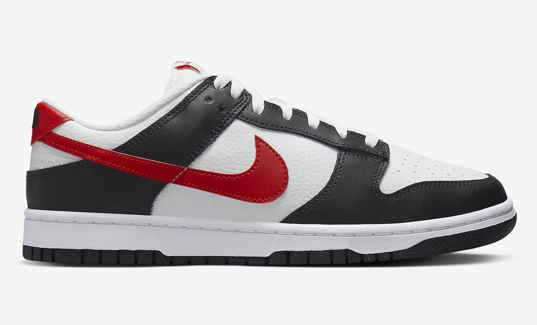 Nike Dunk Low "Red Swoosh Panda"