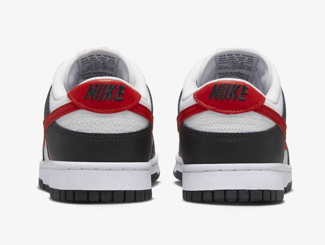 Nike Dunk Low "Red Swoosh Panda"