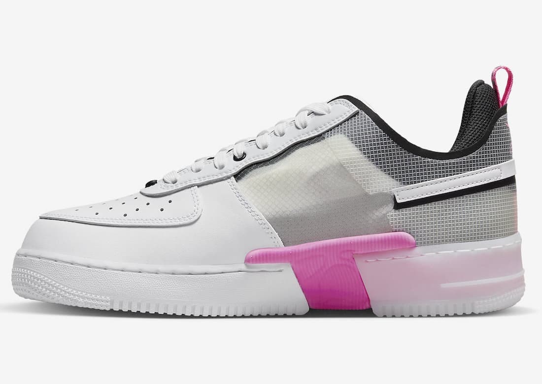 Nike Air Force 1 React "Pink Gum"