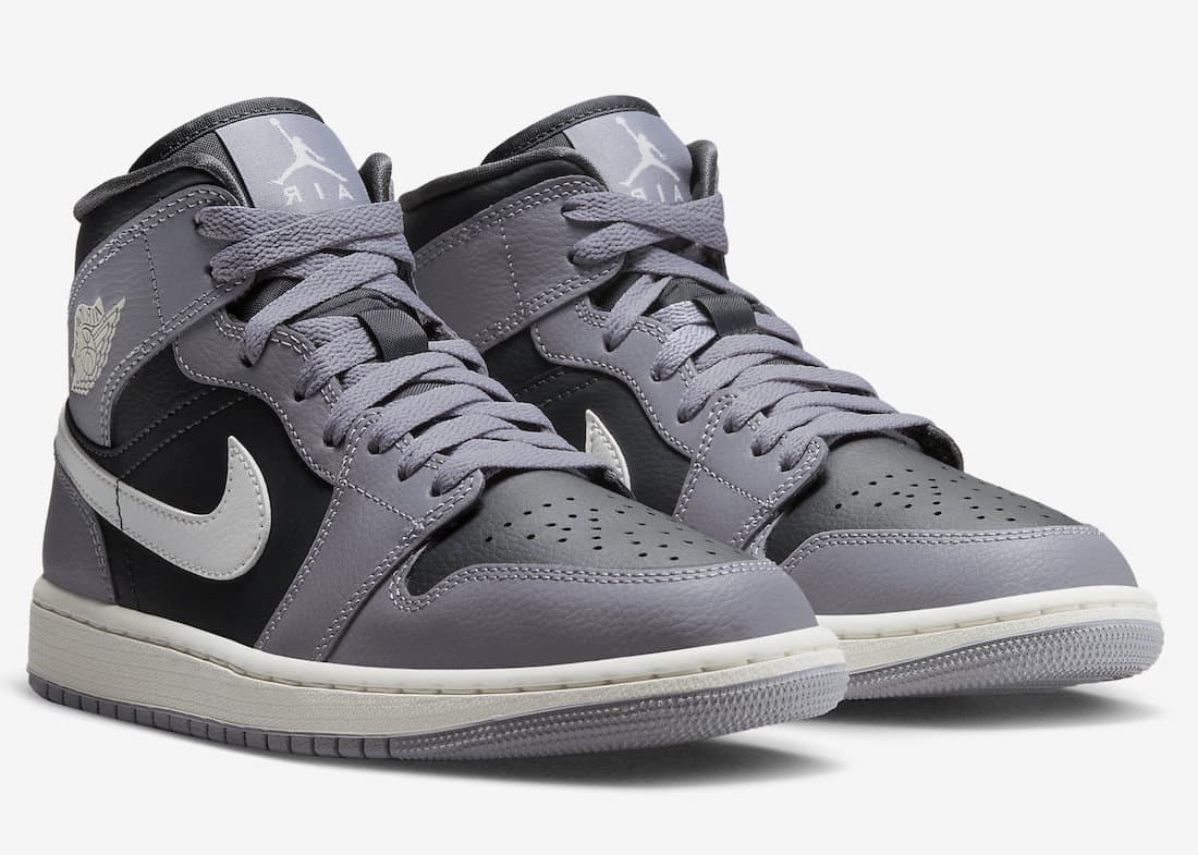 Air Jordan 1 Mid Cement Grey Kaufen Bq6472 022 Heat Mvmnt