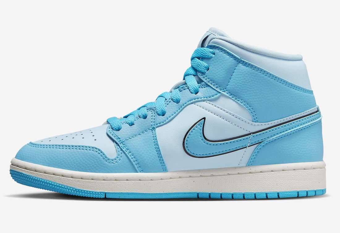 Air Jordan 1 Mid "University Blue"