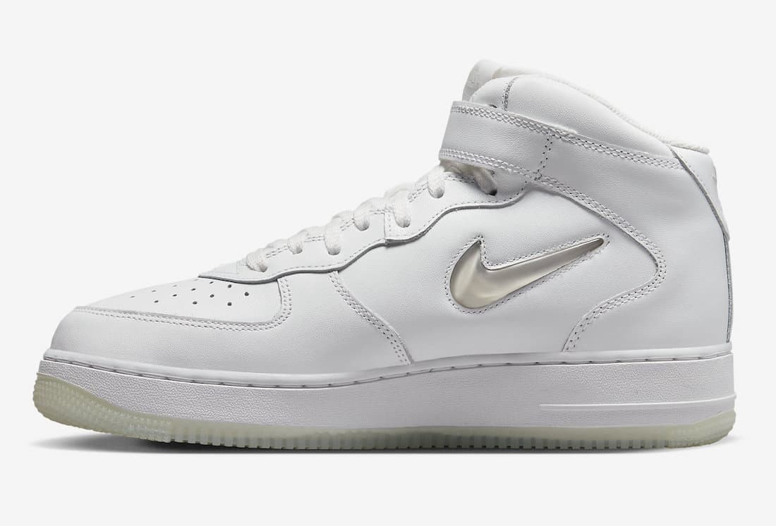 Nike Air Force 1 Mid "Color of the Month" (Summit White)