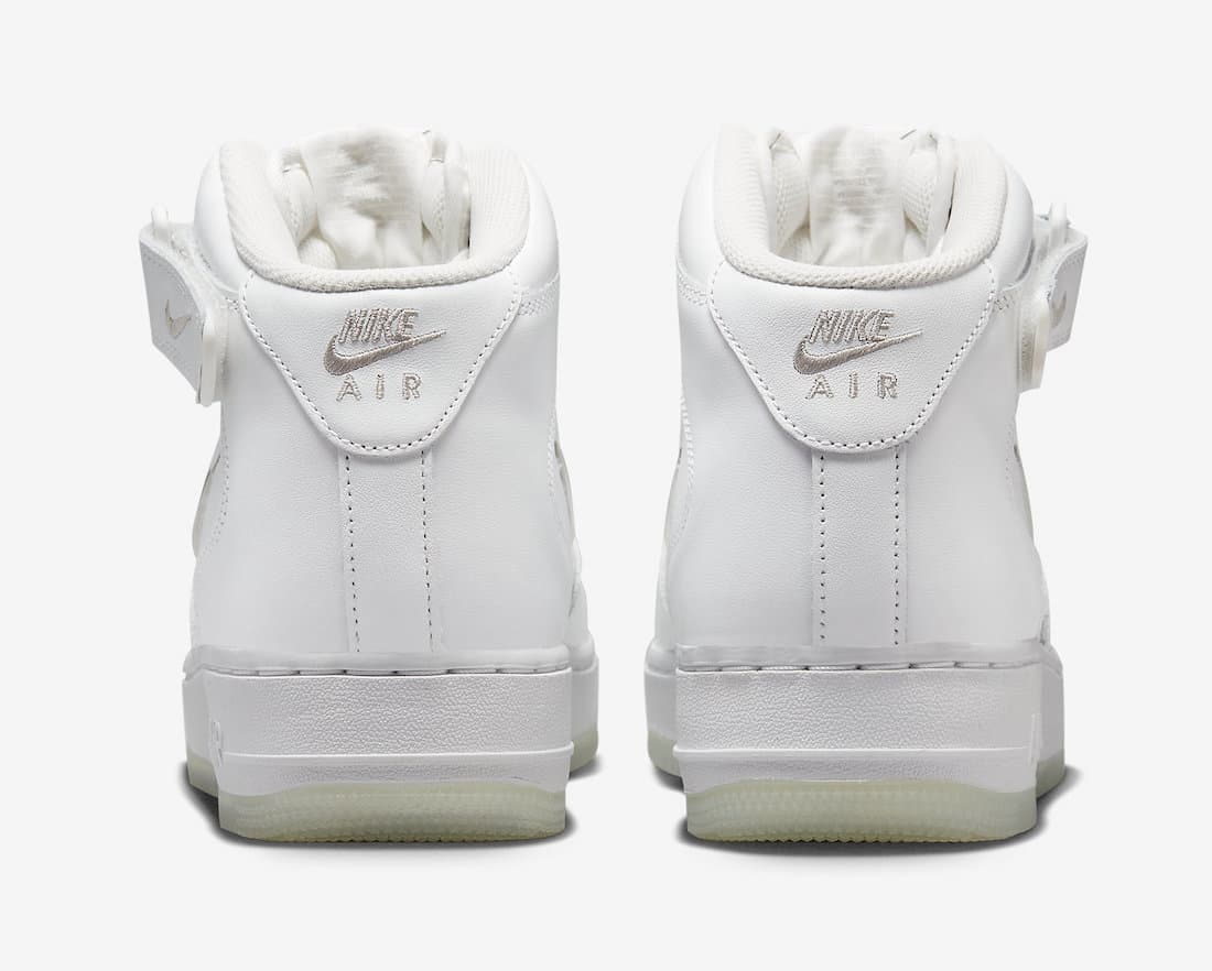 Nike Air Force 1 Mid "Color of the Month" (Summit White)