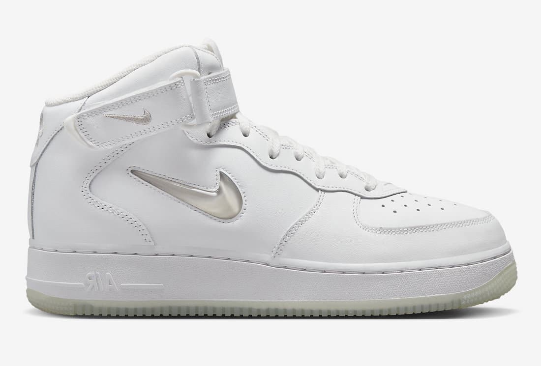 Nike Air Force 1 Mid "Color of the Month" (Summit White)