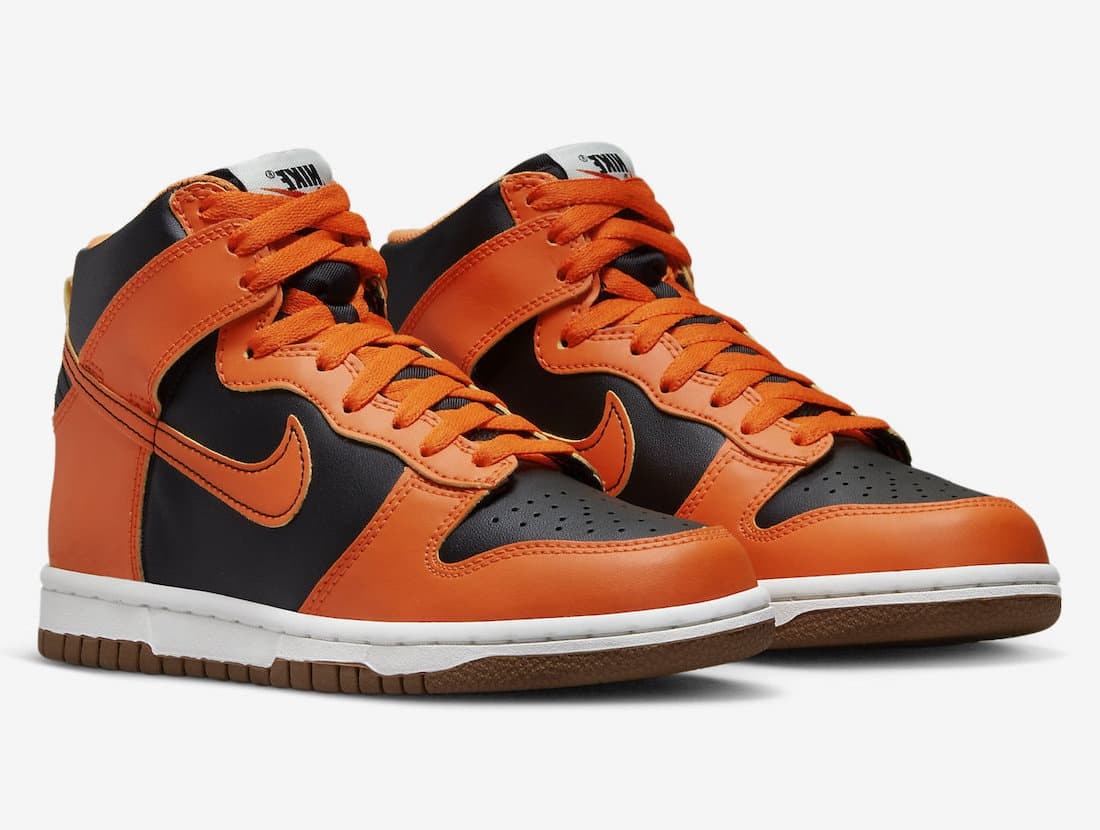 Nike Dunk High GS "Safety Orange"