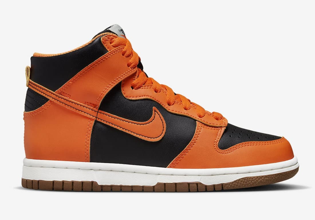 Nike Dunk High GS "Safety Orange"