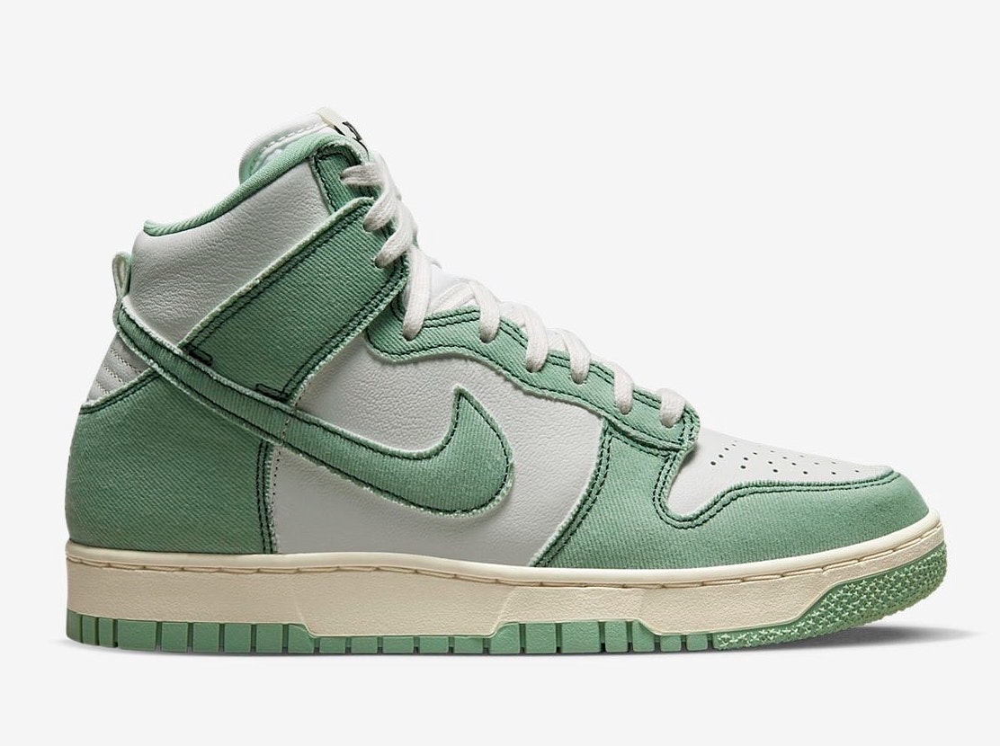 Nike Dunk High 1985 "Green Denim"