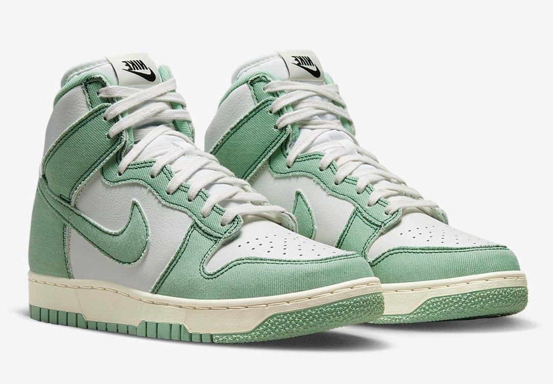 Nike Dunk High 1985 "Green Denim"