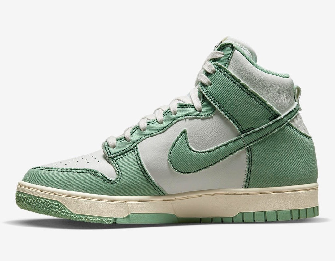 Nike Dunk High 1985 "Green Denim"