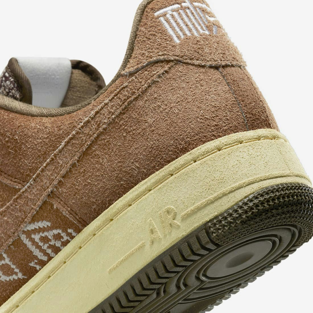 Nike Air Force 1 Low "NAI-KE" (Brown Shaggy)