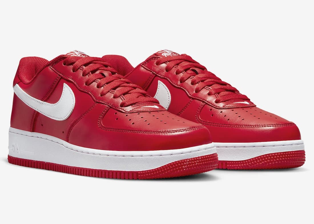 Nike Air Force 1 Low "Color of the Month" (University Red)