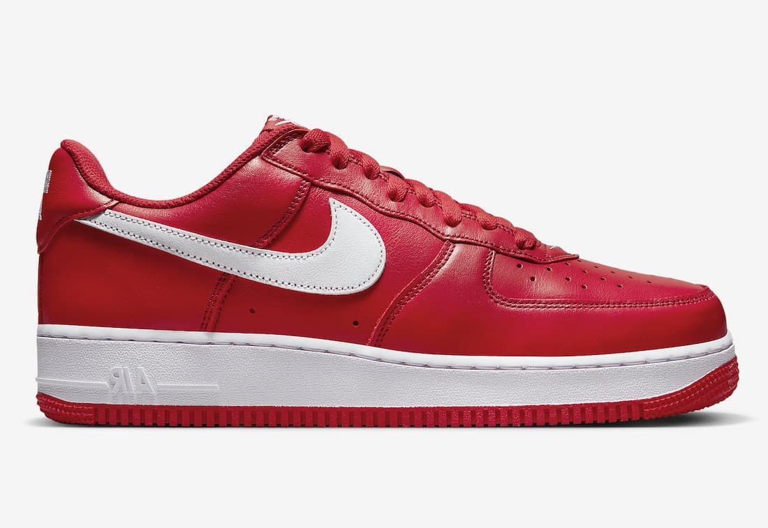 Nike Air Force 1 Low "Color of the Month" (University Red)