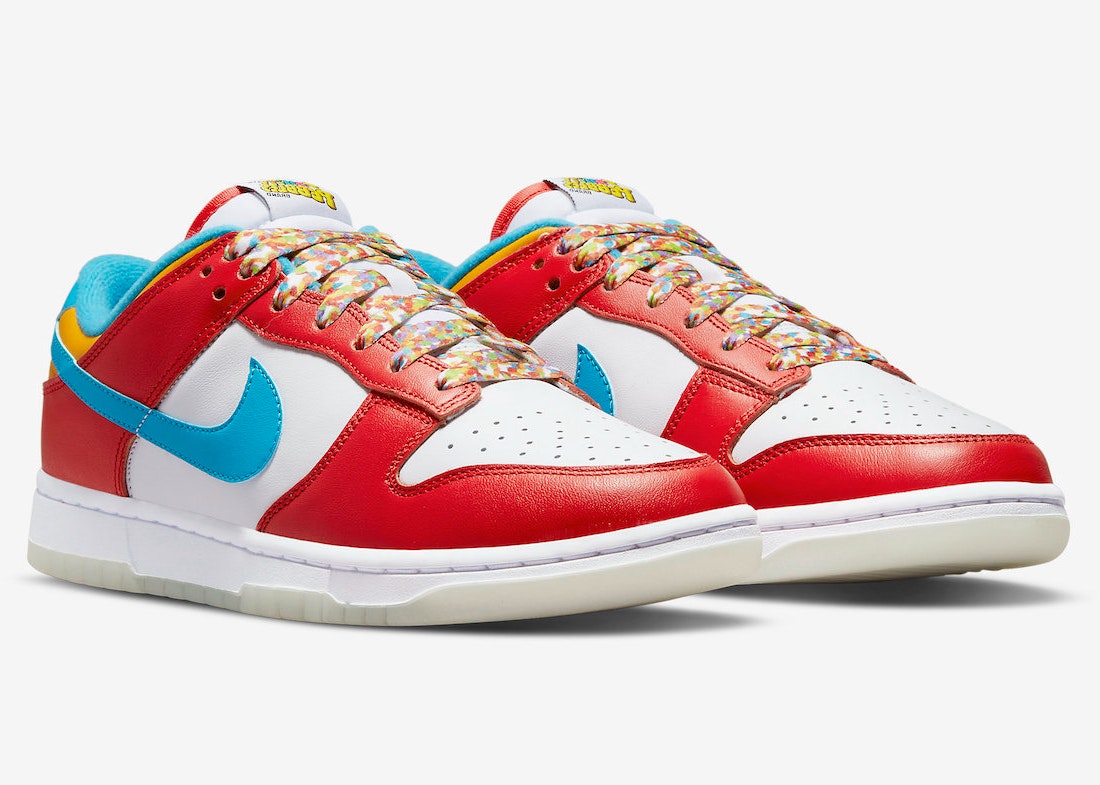 LeBron James x Nike Dunk Low "Fruity Pebbles"