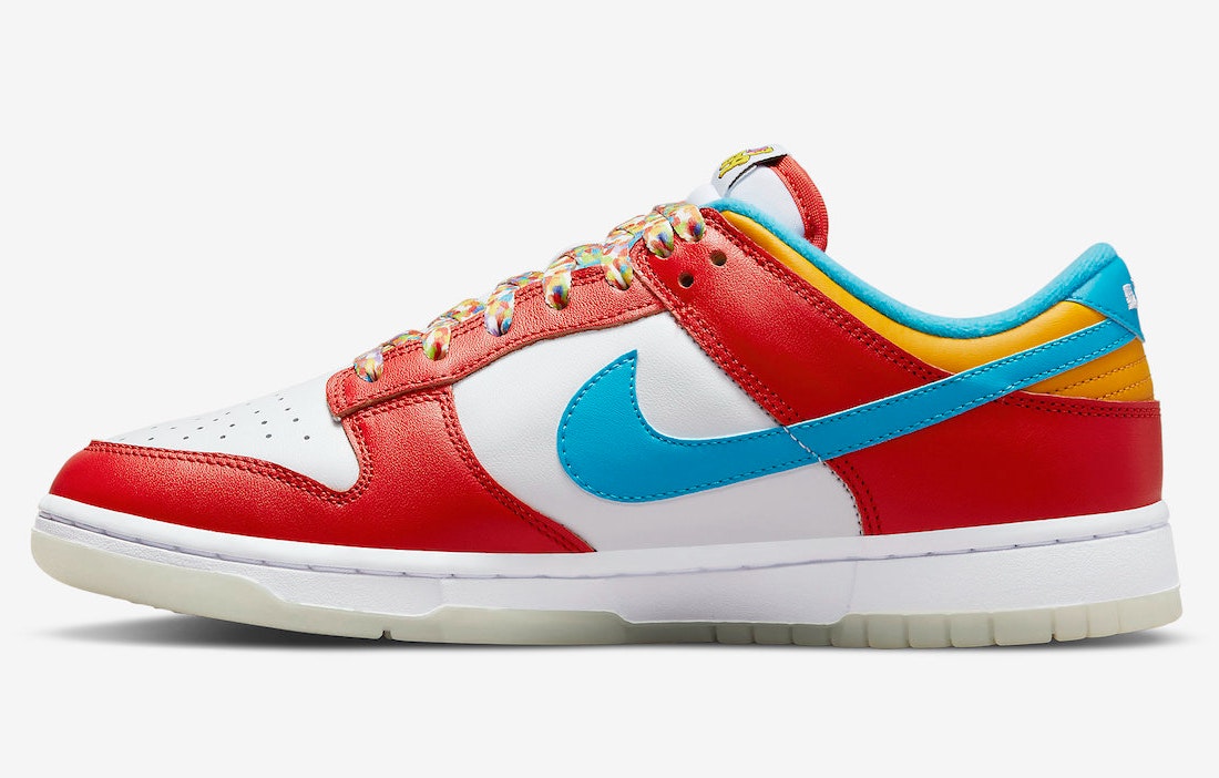 LeBron James x Nike Dunk Low "Fruity Pebbles"