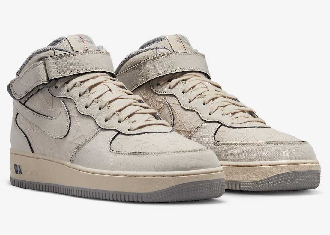 Nike Air Force 1 Mid "Pearl White"