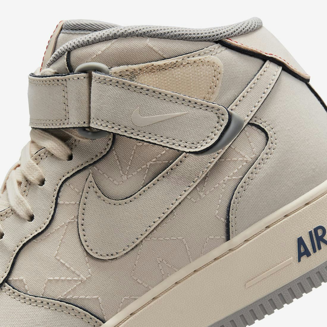 Nike Air Force 1 Mid "Pearl White"