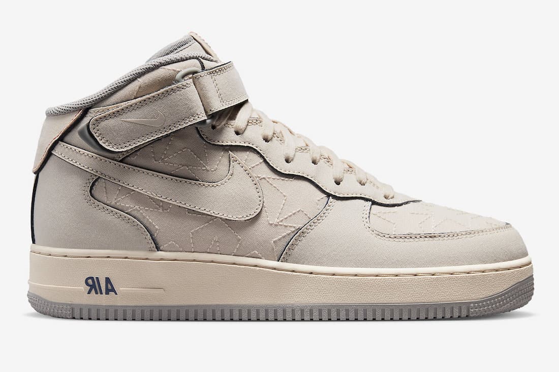 Nike Air Force 1 Mid "Pearl White"
