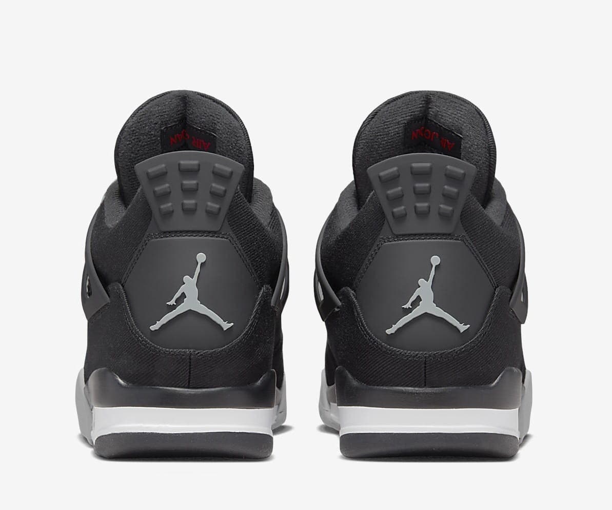 Air Jordan 4 "Black Canvas"