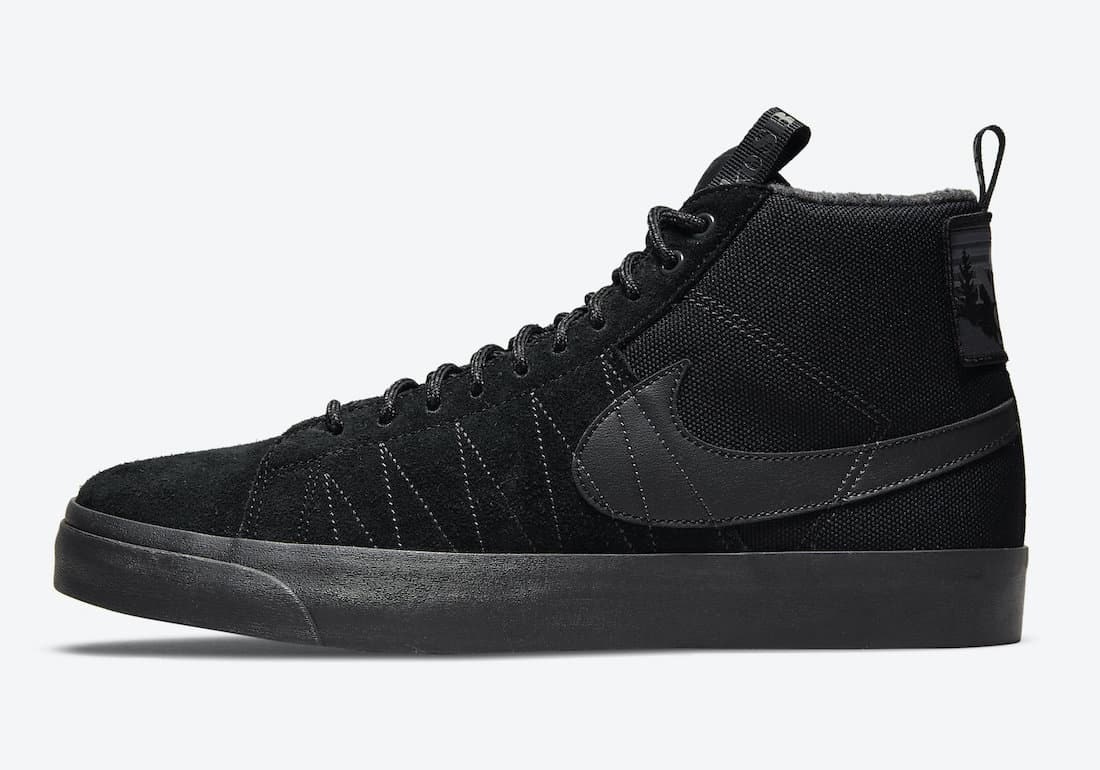 Nike SB Zoom Blazer Mid "Acclimate Pack" (Black)