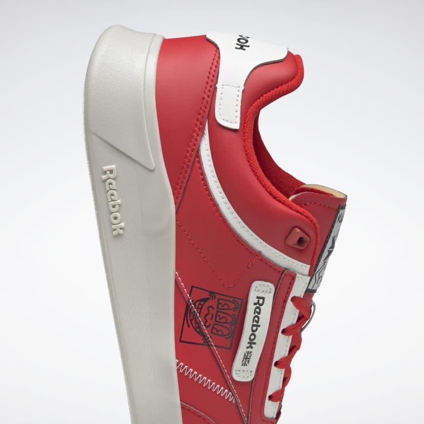 Keith Haring x Reebok Club C Legacy "Laser Red"