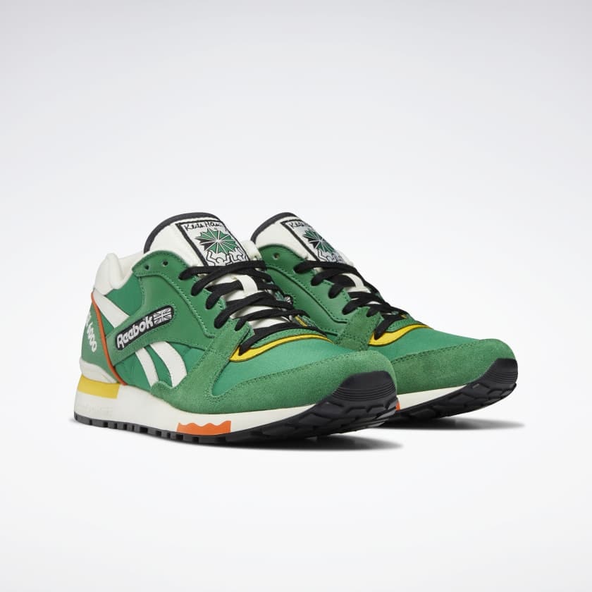 Keith Haring x Reebok GL 6000 "Stadium Green"