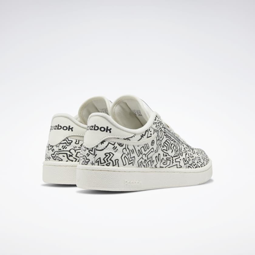 Keith Haring x Reebok Club C 85 "Chalk White"