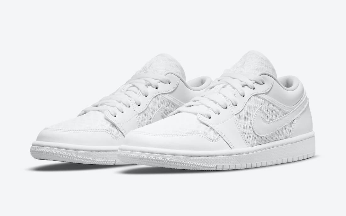 Air Jordan 1 Low "White Mesh"