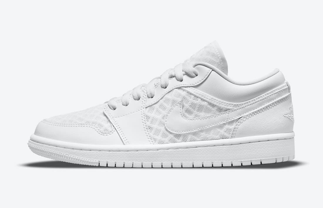 Air Jordan 1 Low "White Mesh"