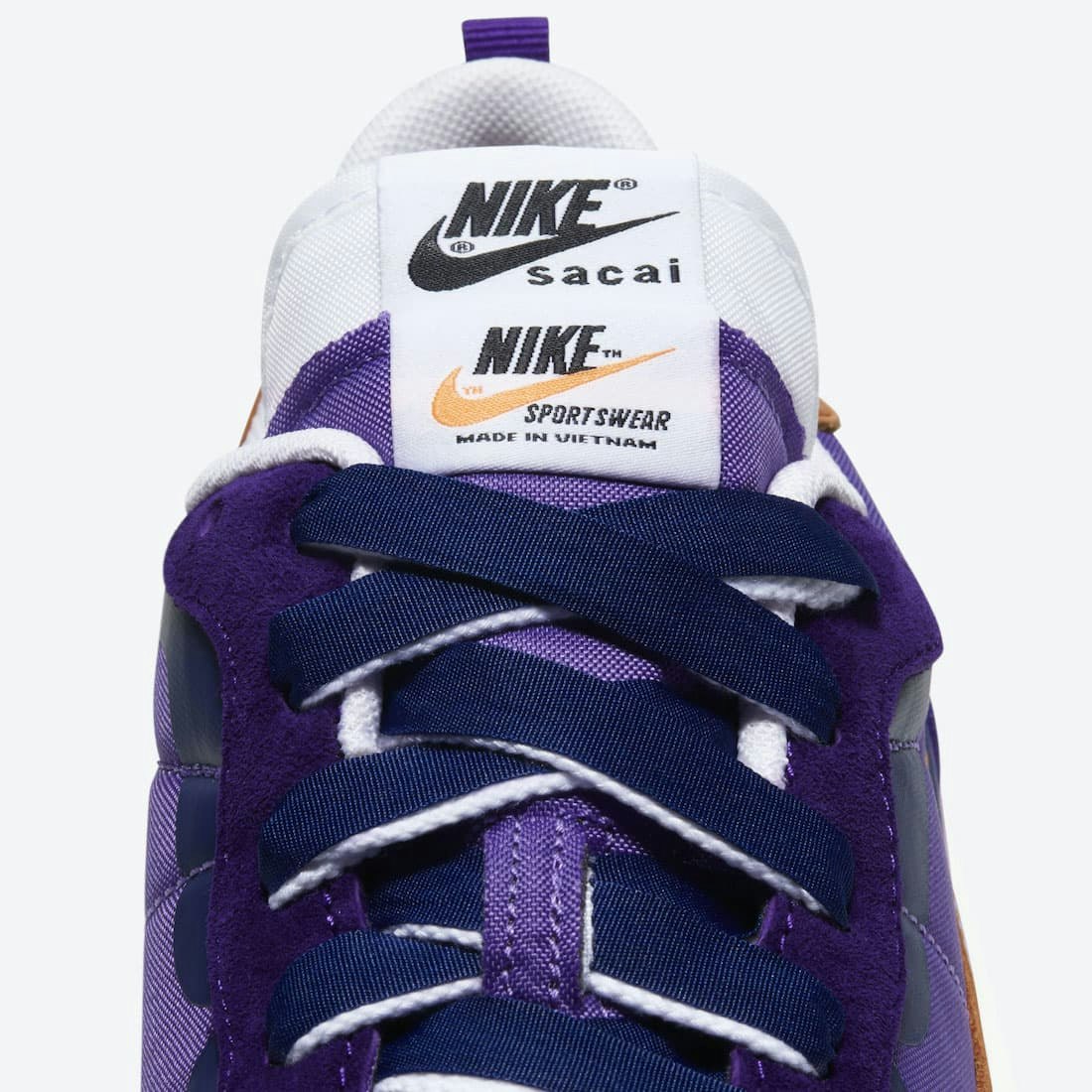 Sacai x Nike VaporWaffle "Dark Iris"