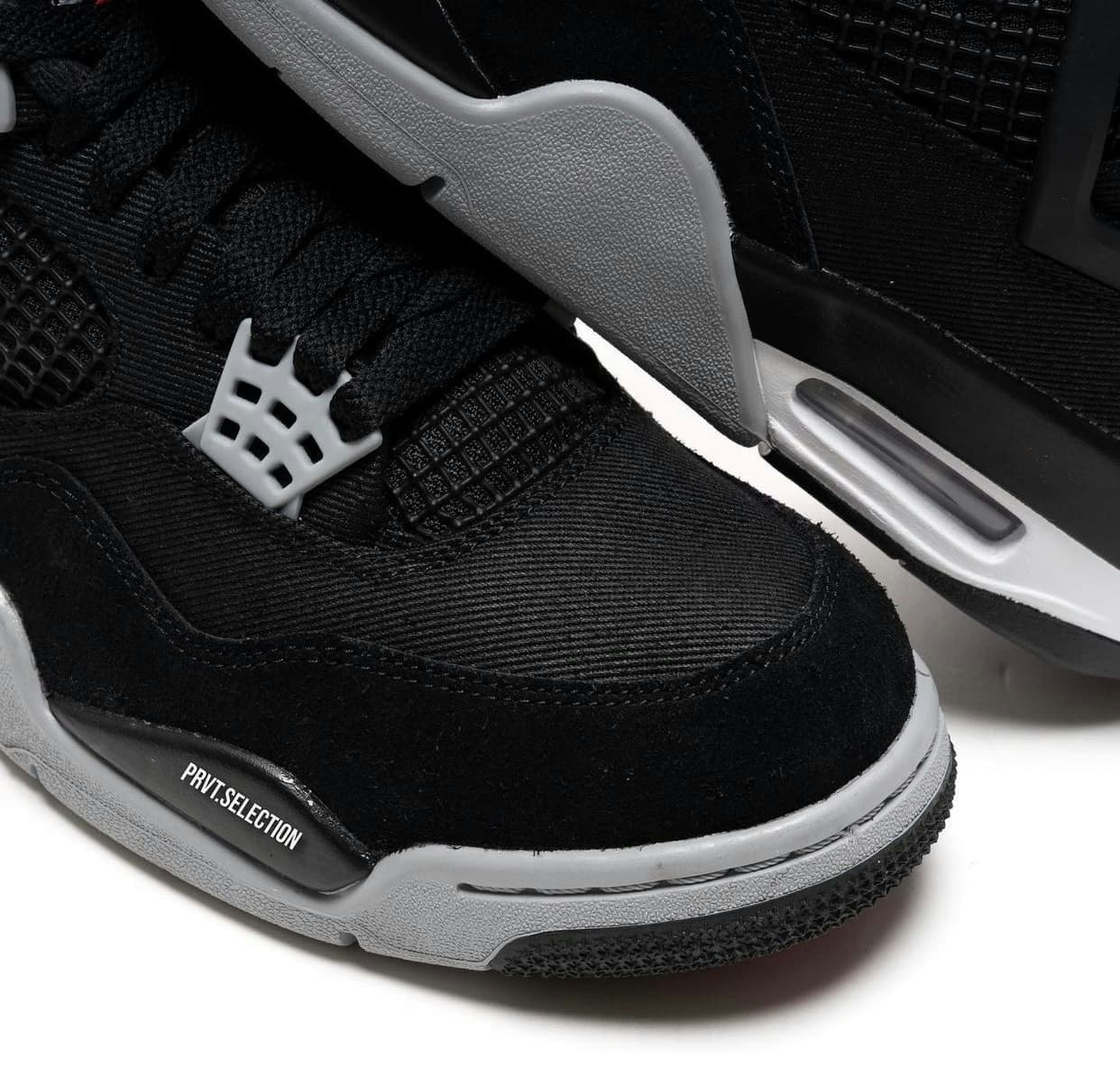 Air Jordan 4 "Black Canvas"